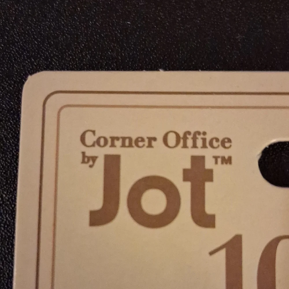 Jot Binder Clips Set of 10 - Black, Gray, & Tan